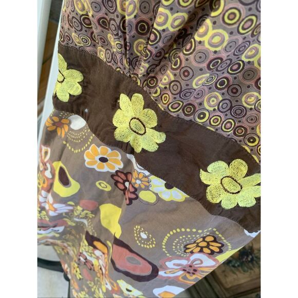 Vintage Cotton Retro Pattern Sundress - Picture 5 of 9